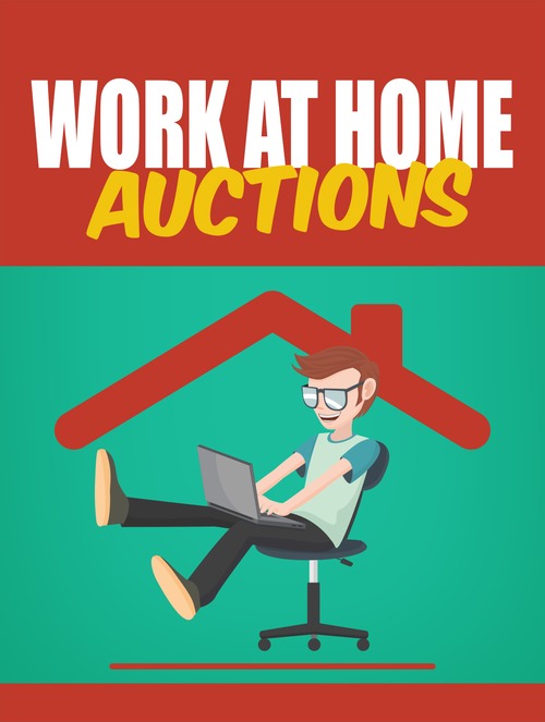 Product picture Work At Home Auctions  Selling Online Via eBay 