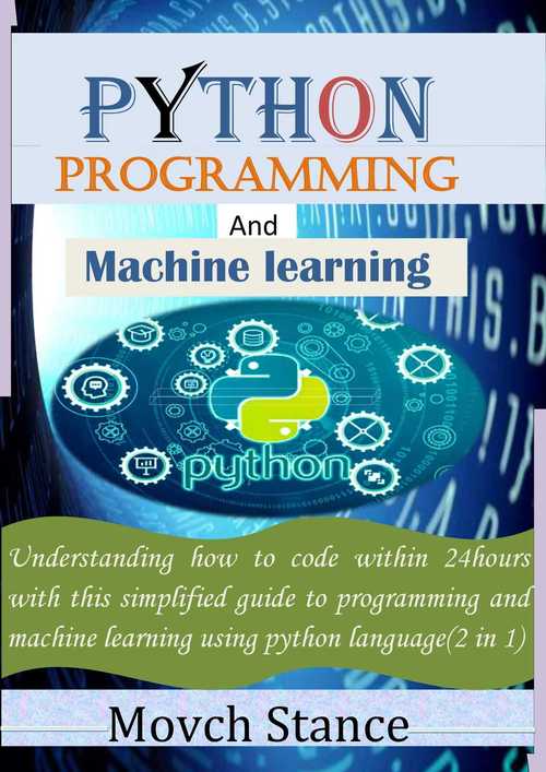 Product picture PYTHON PROGRAMMING AND MACHINE LEARNING
