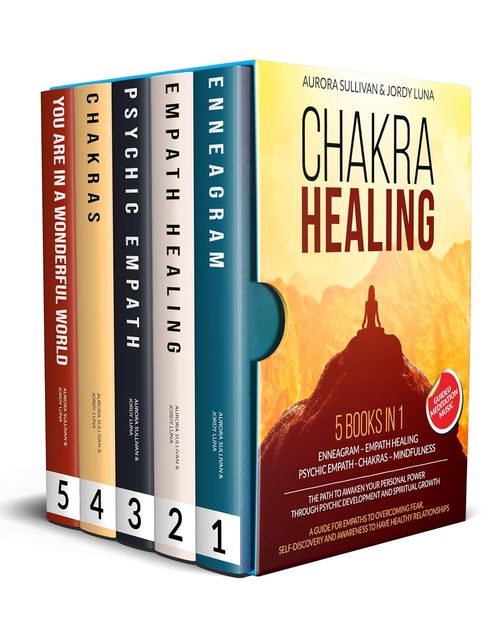 Product picture CHAKRA HEALING 5 BOOKS IN 1