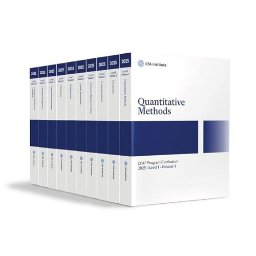 Product picture 2025 CFA Program Curriculum Level 1 Box Set 