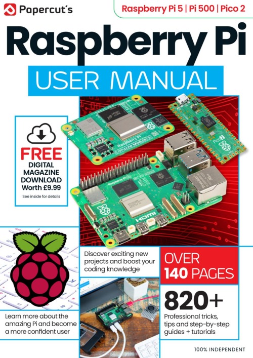 Product picture Raspberry Pi User Manual 2025 
