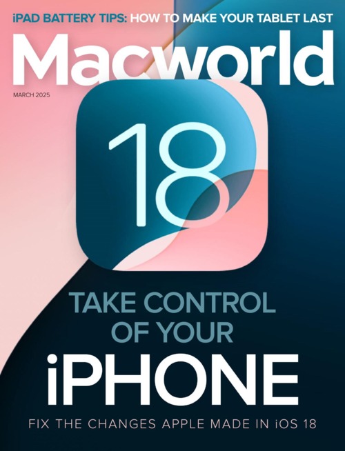 Product picture Macworld 18 Take Control of tour iphone  MacUser