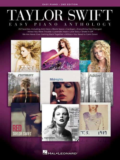 Product picture Taylor Swift Easy Piano Anthology 