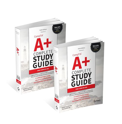 Product picture CompTIA A, Complete Study Guide, 2 Volume Set