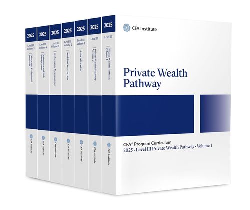 Product picture 2025 CFA Program Curriculum Level III Private Wealth Pathway